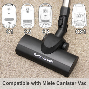 Turbo Brush for Miele Canister Vacuums