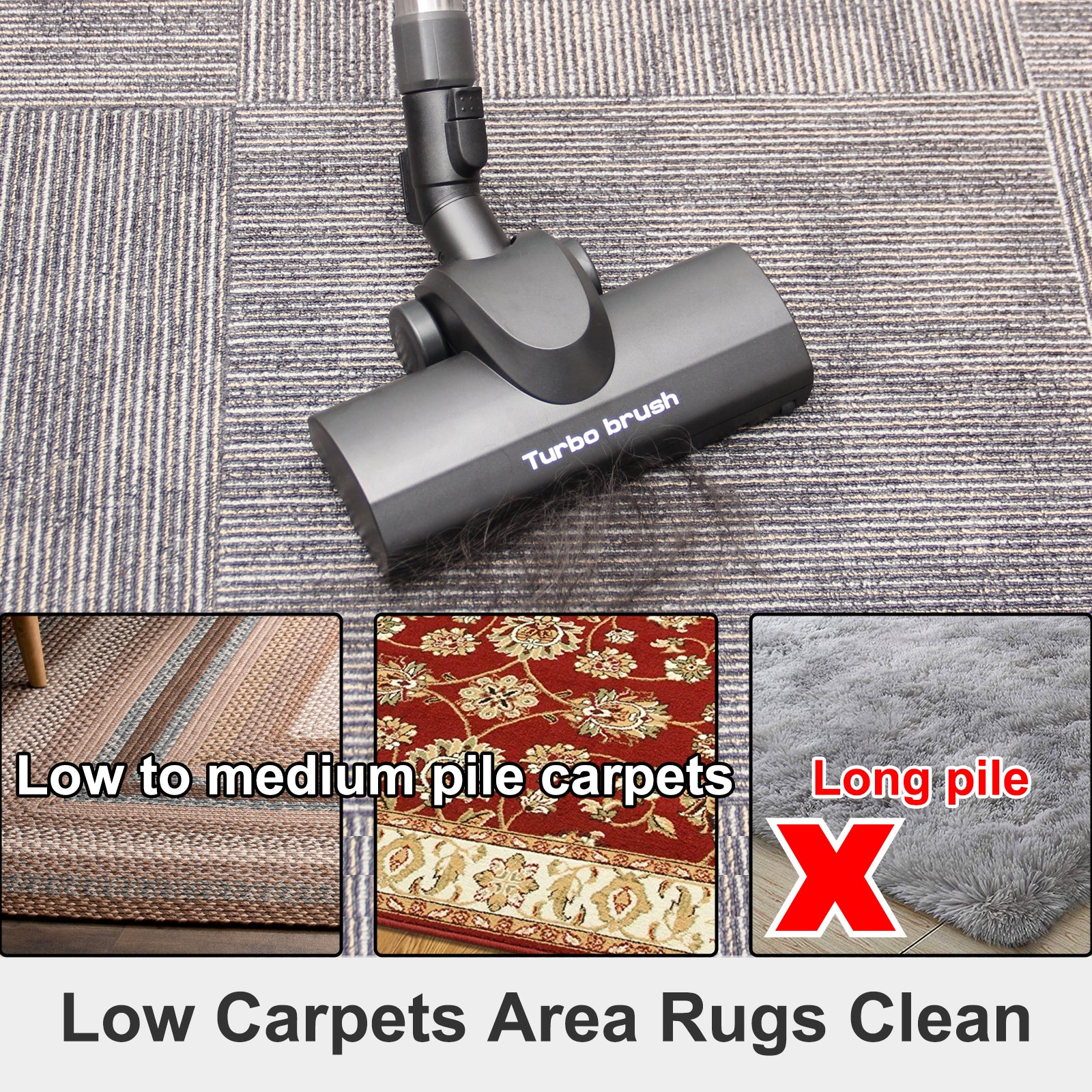 Turbo Brush for Miele Canister Vacuums