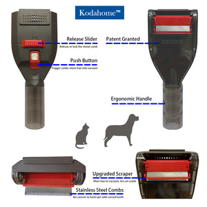 Pet Brush Vacuum Attachment Compatible with Dyson V15 V11 V10 V8 V7 V6 Series